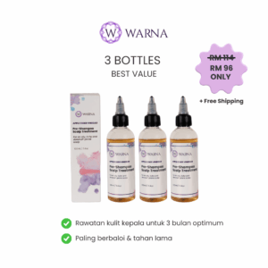 Warna® Scalp Treatment 3 Bottles